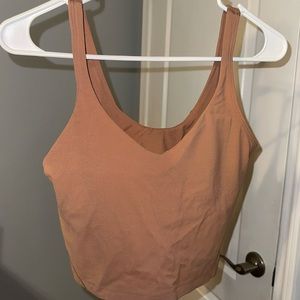 Lululemon Align Tank Top Size 8 Dusty Clay